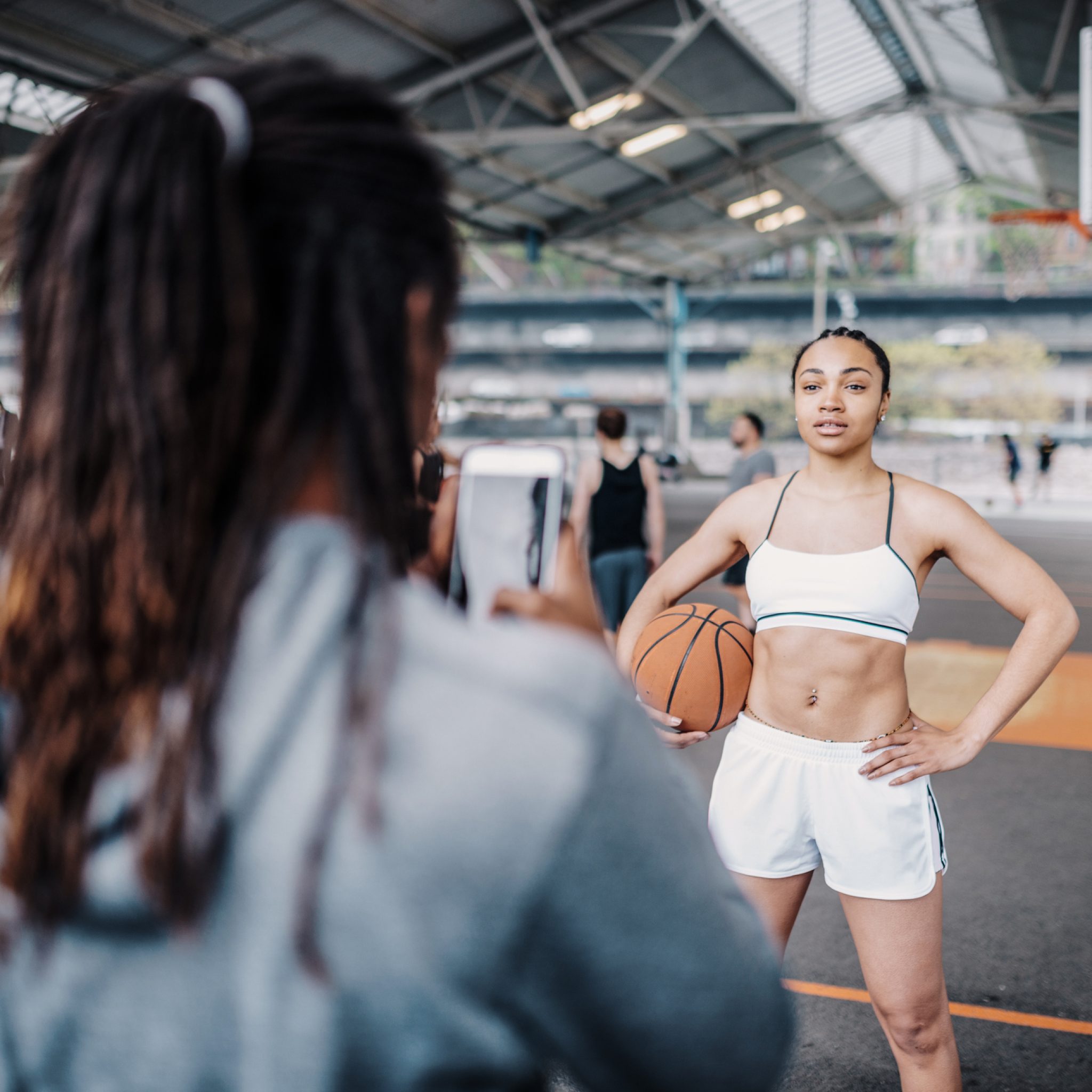 Young people in United States using their free time to do some sports or physical activity.